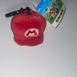 Nintendo Red Super Mario Plush Keychain